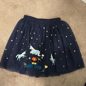 Hanna Anderson girls unicorn skirt